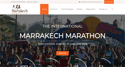 Desktop Screenshot of marrakechmarathon.com
