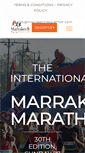 Mobile Screenshot of marrakechmarathon.com